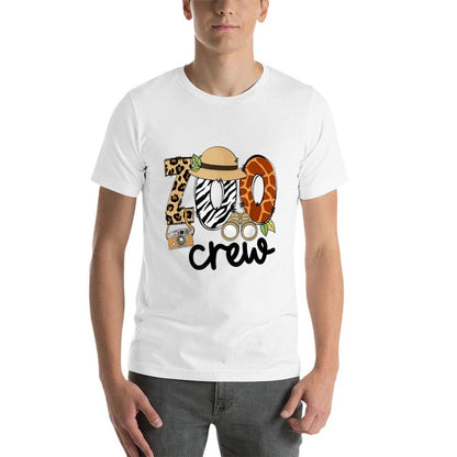 Zoo Crew Leonard Safari Animal Kingdom Zoo Keeper Kids  Wrinkle-resistant T-Shirt