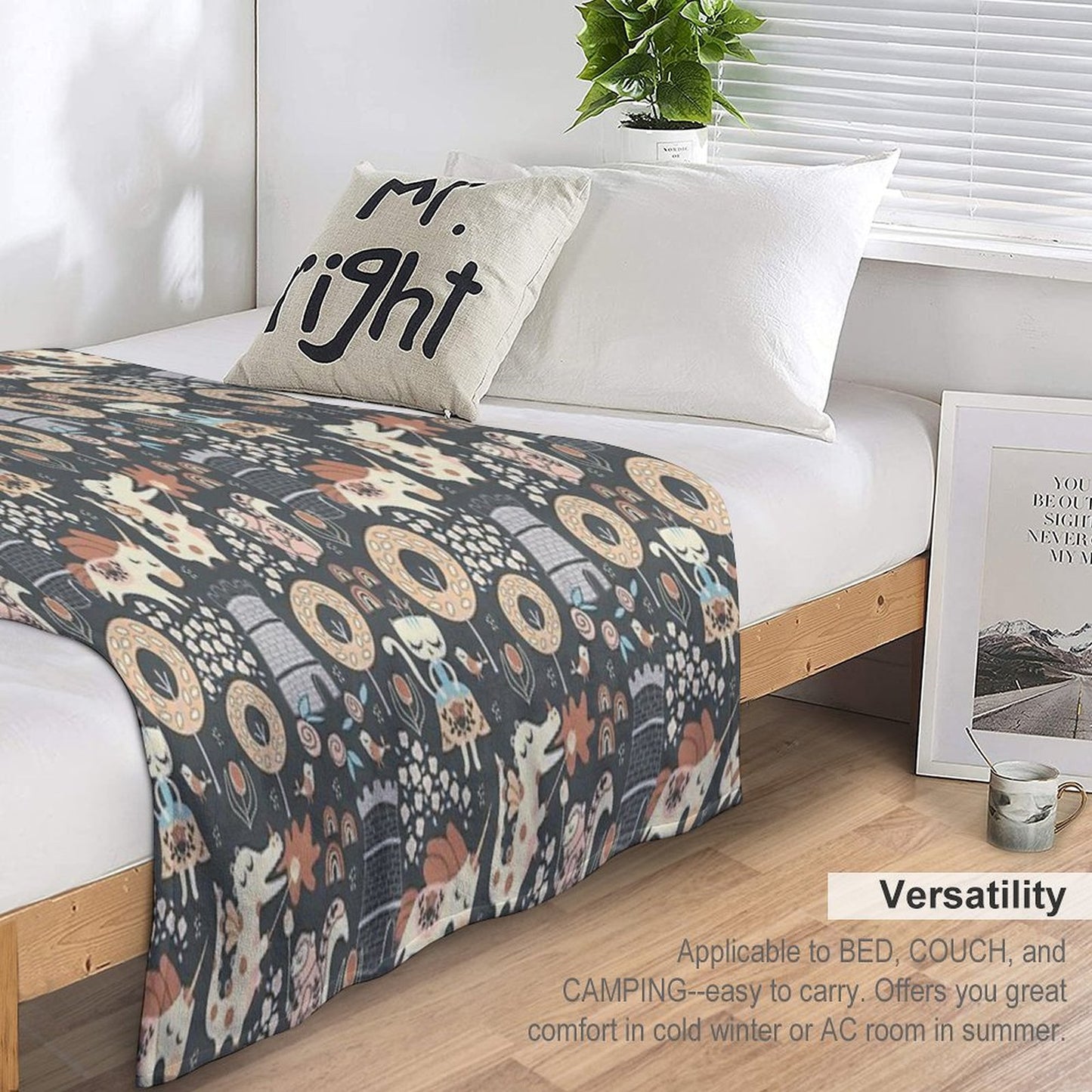 Animal Kingdom Throw Blanket