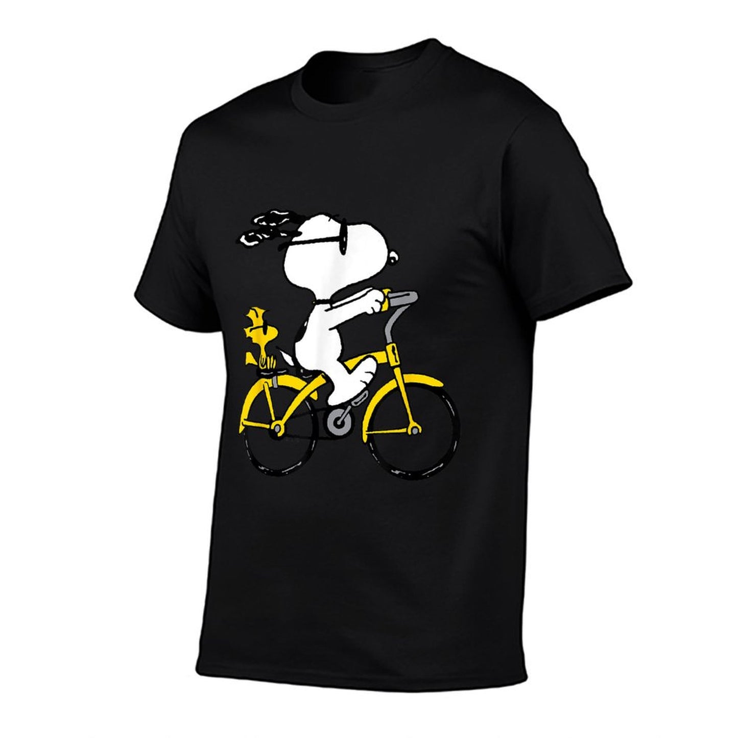 Snoopy & Woodstock Riding Bike T-Shirt