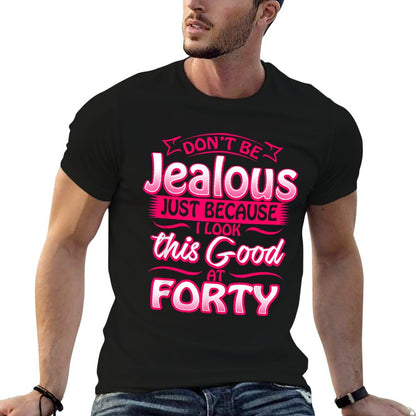 40th Birthday Gift Women 1978 Funny Bday Party Style  Trendy Pattern T-Shirt