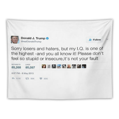 Donald Trump - My IQ Is One of The Highest Tapestry