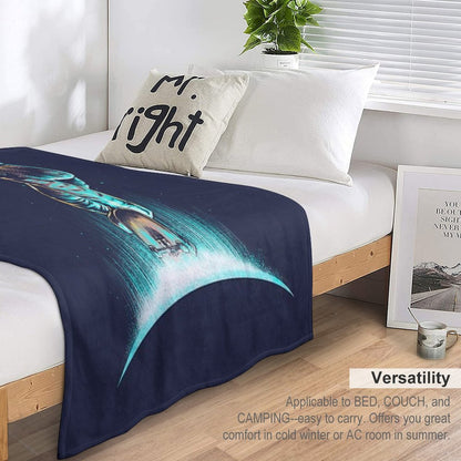 Space Grind Throw Blanket