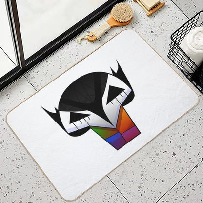Goth Skull  Anti-Trip Bath Mat