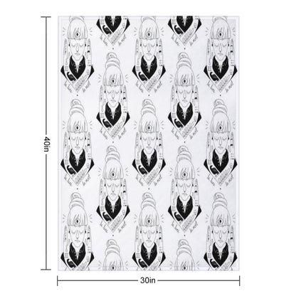 Moon  Death Throw Blanket