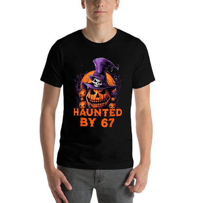 Haunted by 67 Six Seven 6 7 Funny Halloween Costume  Affordable Price T-Shirt