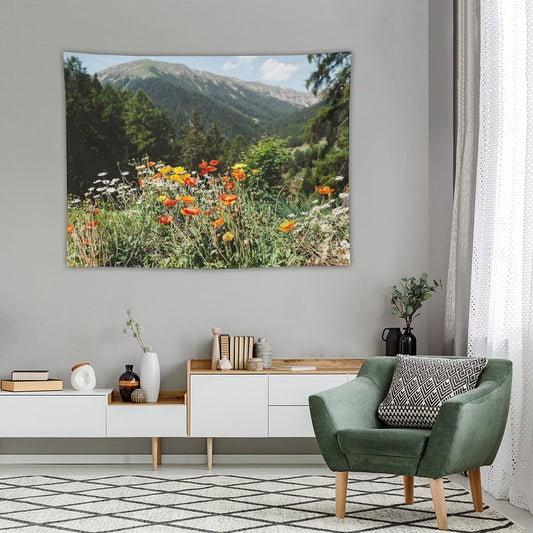 Mountain Garden Tapestry