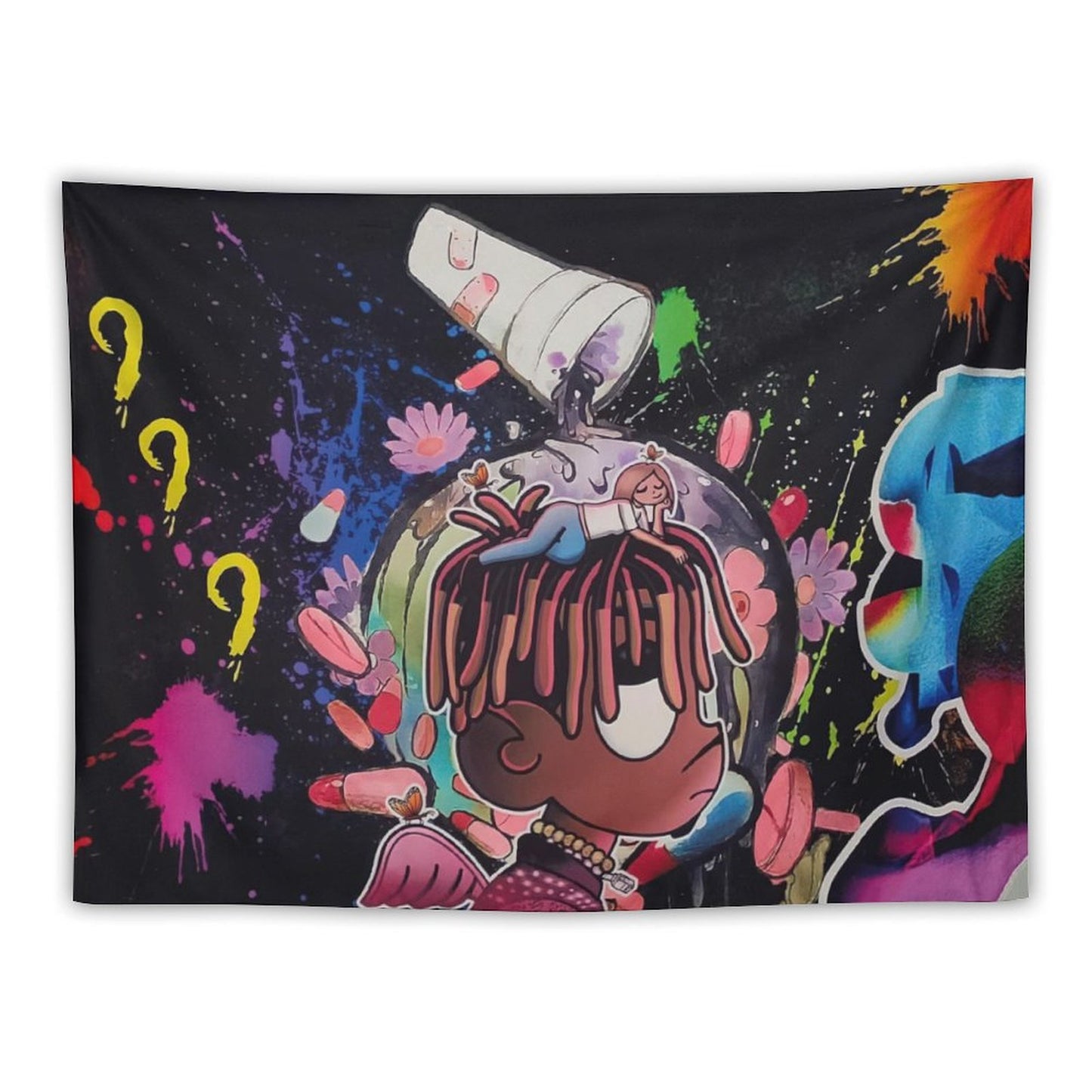 Music Rap Star Tapestry
