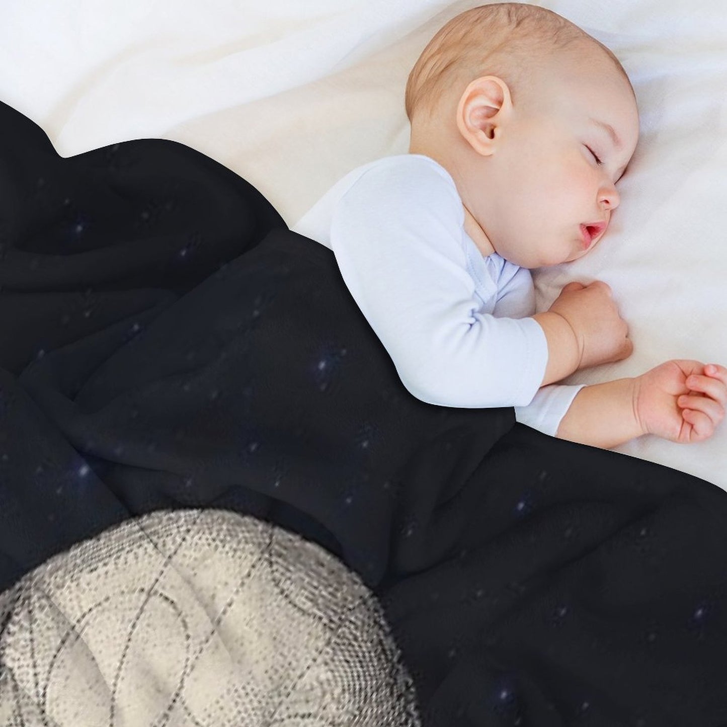 Iridescent Oblivion Throw Blanket