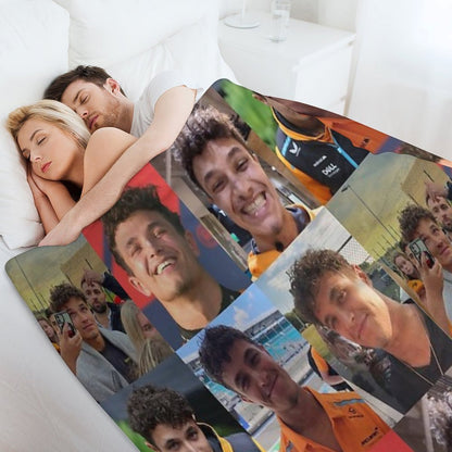 Lando Norris Throw Blanket