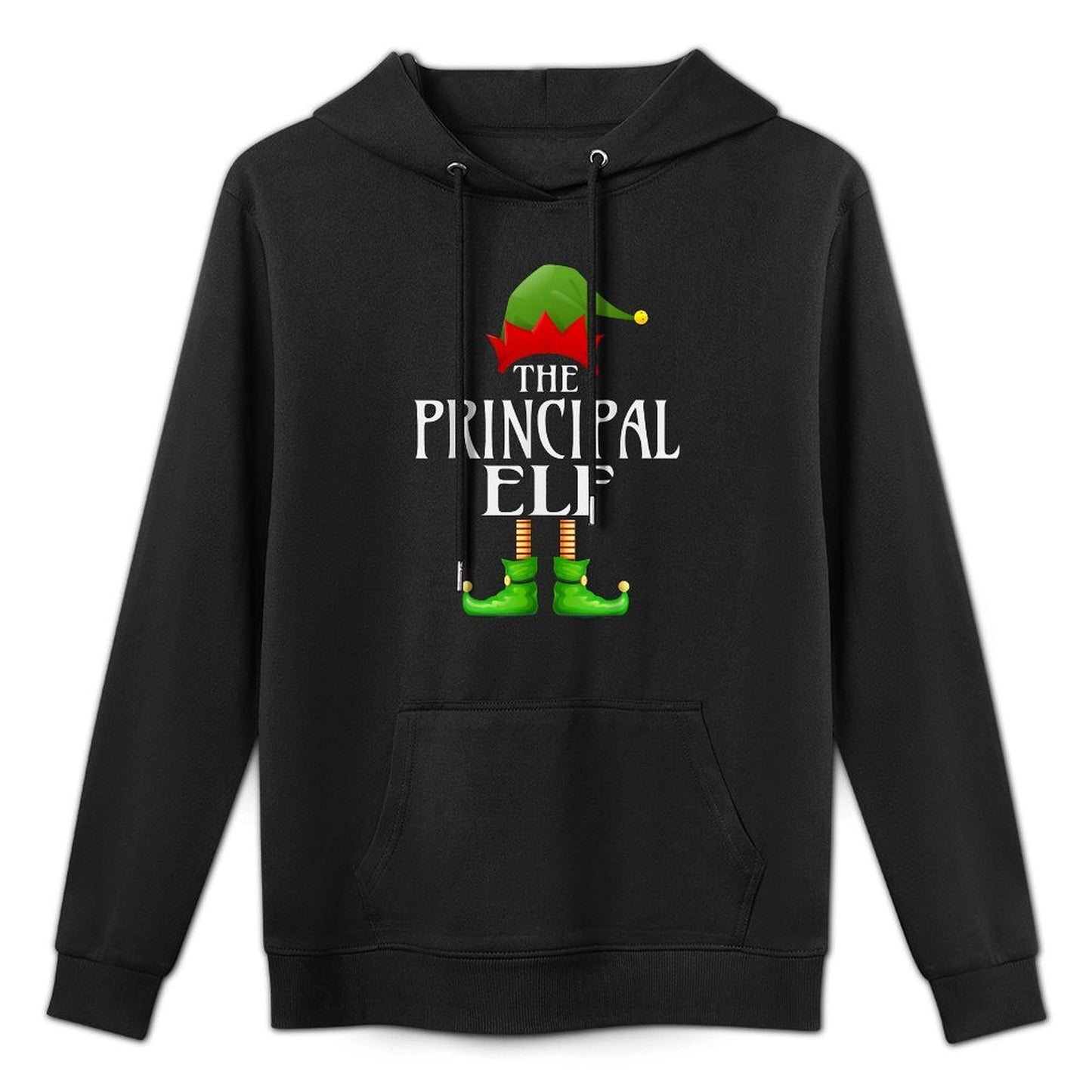 Principal Elf Xmas Funny Family Matching Christmas Pajama Moisture-Wicking Hoodie