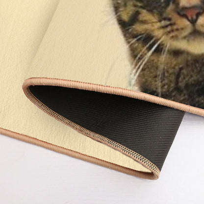 Are You Pooping - Funny Cat Meme for Bathroom Or Restroom Decoration  Toxin-Free Bath Mat