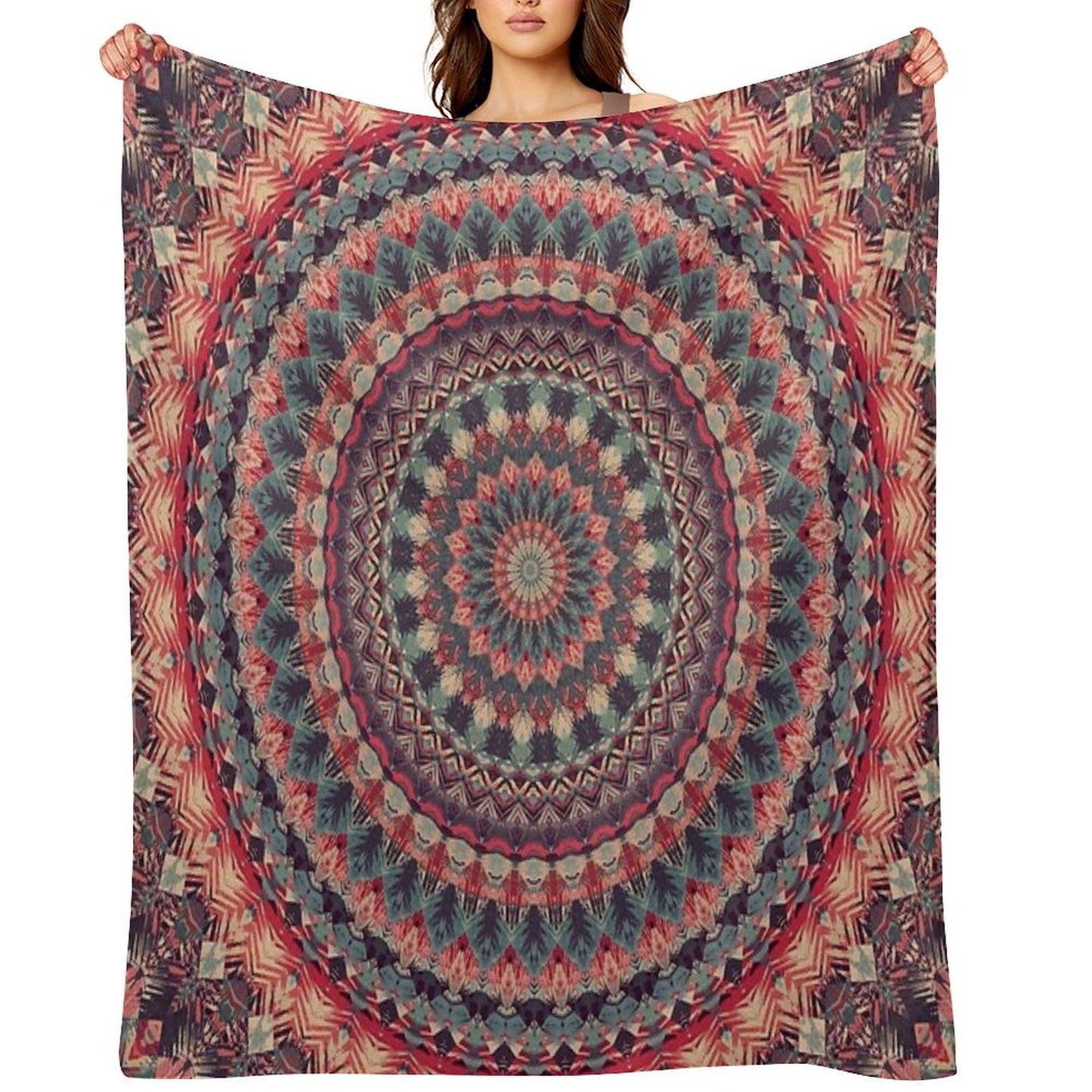 Mandala 126 Throw Blanket