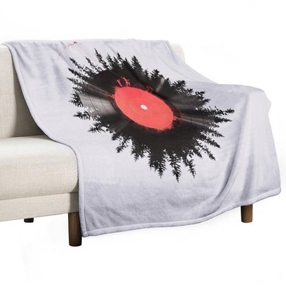 The Vinyl of My Life Throw Blanket