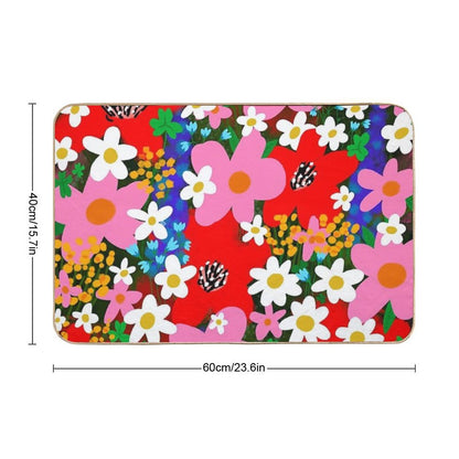 Flower Power! Bath Mat