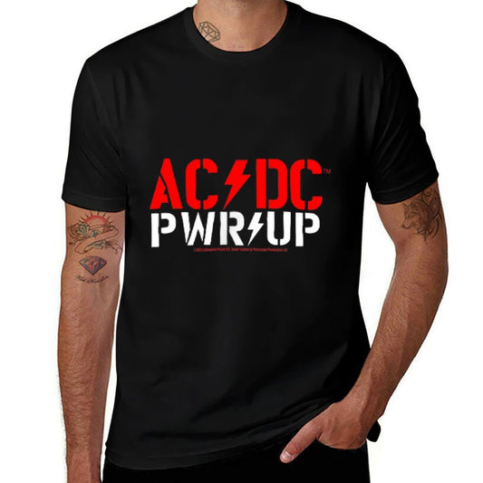 ACDC PWR UP North America Tour Date Back 2025  Eco-friendly Material T-Shirt