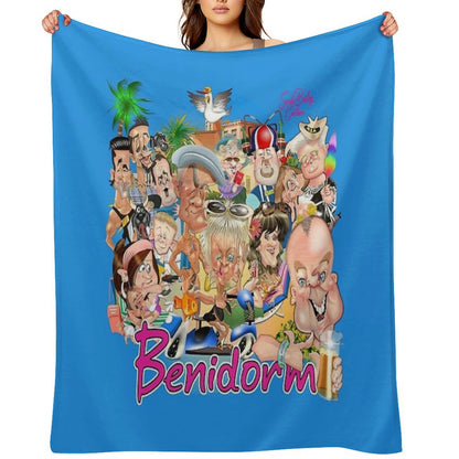 Benidorm! Throw Blanket