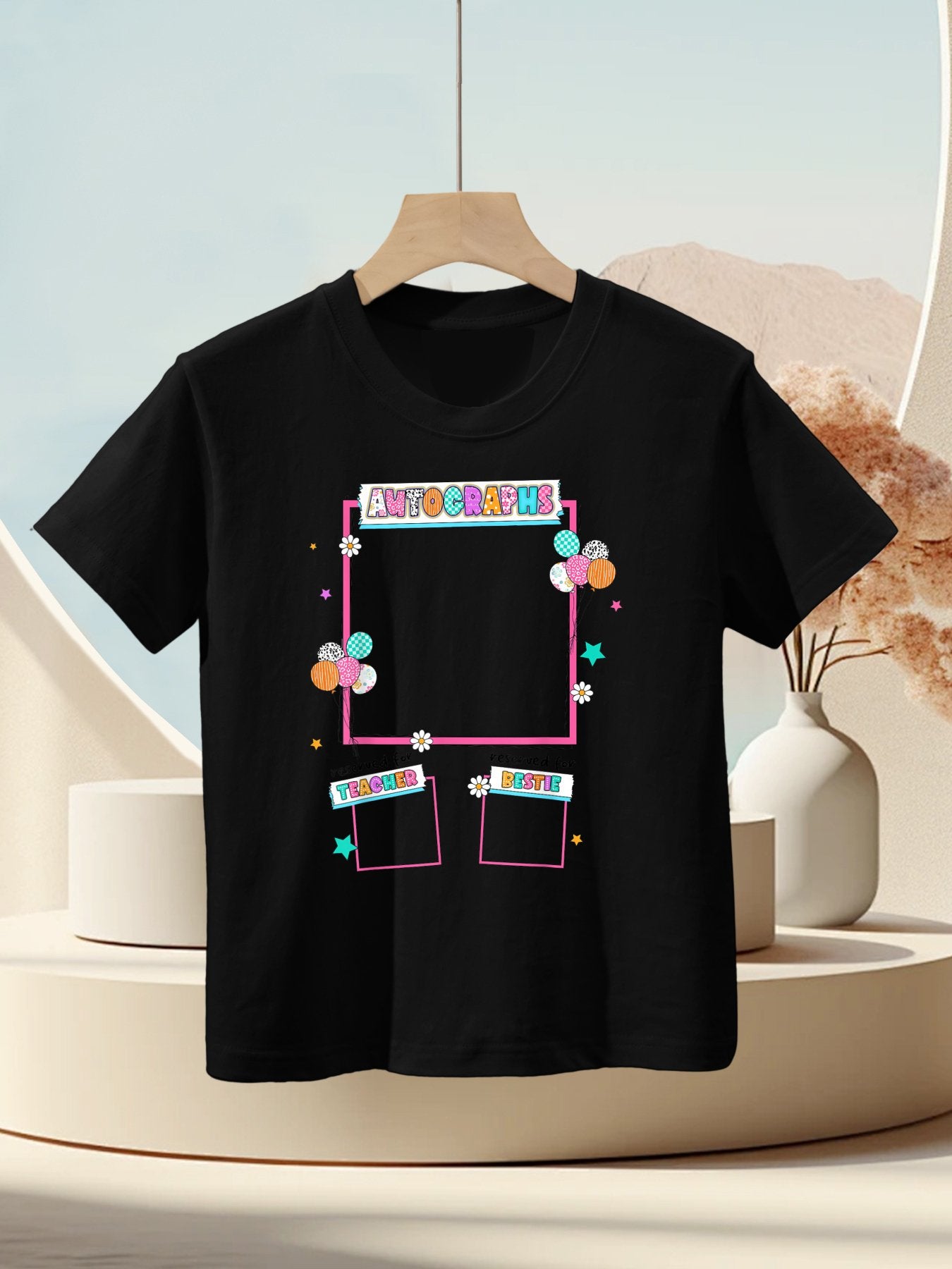 Official Last Day Of School Autograph Teachers Graduation Kids T-Shirt