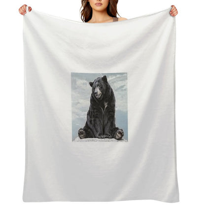 Lions & Tigers & Bears, Oh My! Throw Blanket