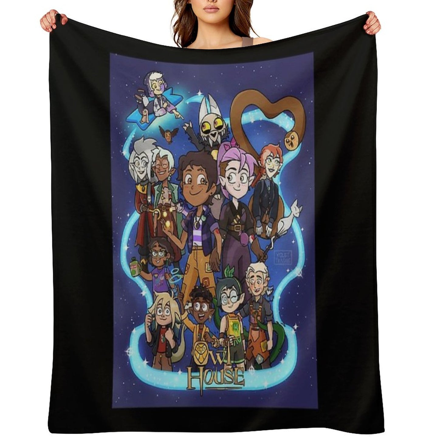 The Owl House Finale Throw Blanket