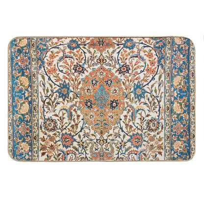 Isfahan Antique Central Persian Carpet Print Bath Mat