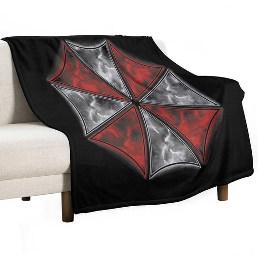 Smoke Umbrella Throw Blanket