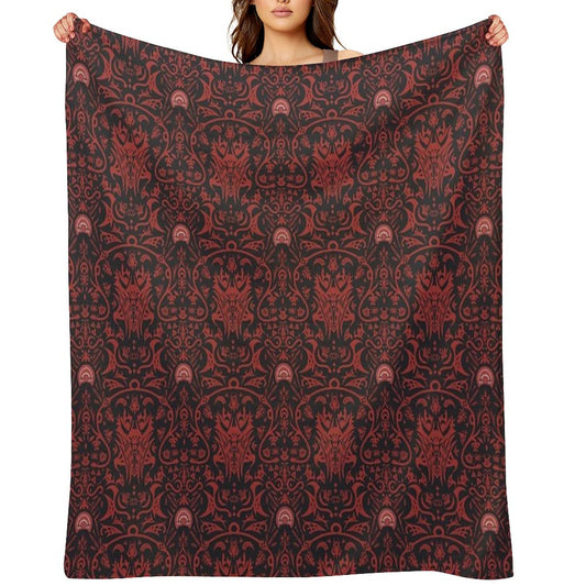 Emet-Selch's Composition Throw Blanket