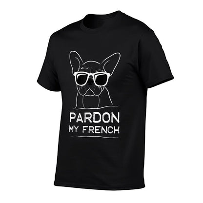 Pardon My French Frenchie Bulldog T-Shirt