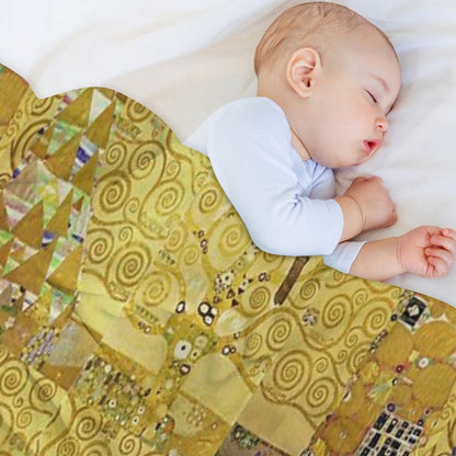 Gustav Klimt - Gustav Klimt  Tree Of Life (Arbol De La Vida) Throw Blanket