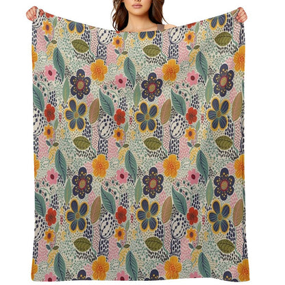 Secret Garden Throw Blanket