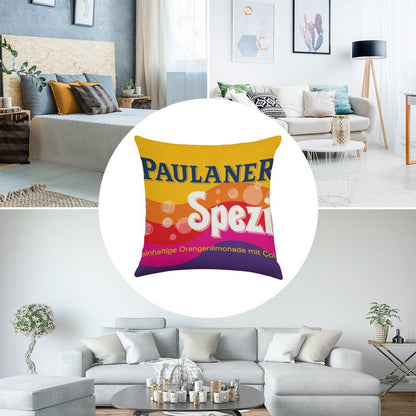 PaulanerSpezi Munich Linen Throw Pillow Cover