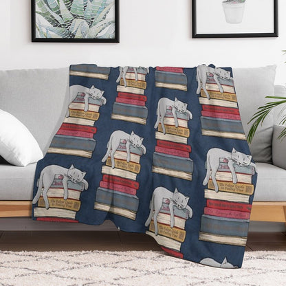 How to Chill Like A Cat Throw Blanket