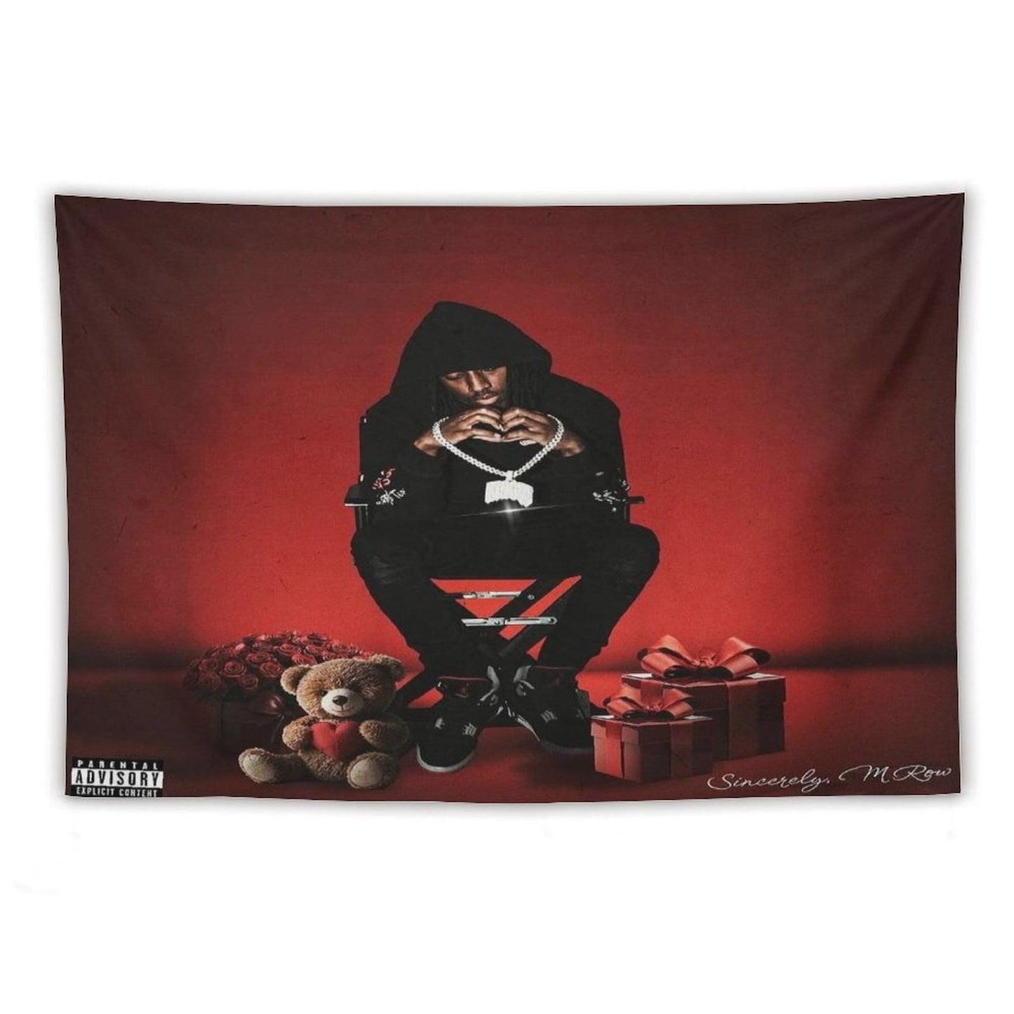 Sincerely, M Row Tapestry