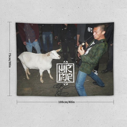 The Goat 2 Tapestry