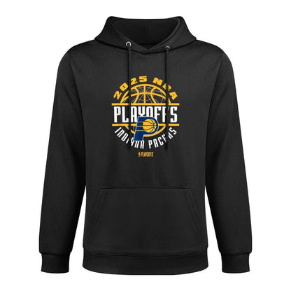NBA Official Indiana Pacers 2025 Playoffs Game Time Easy Care Hoodie