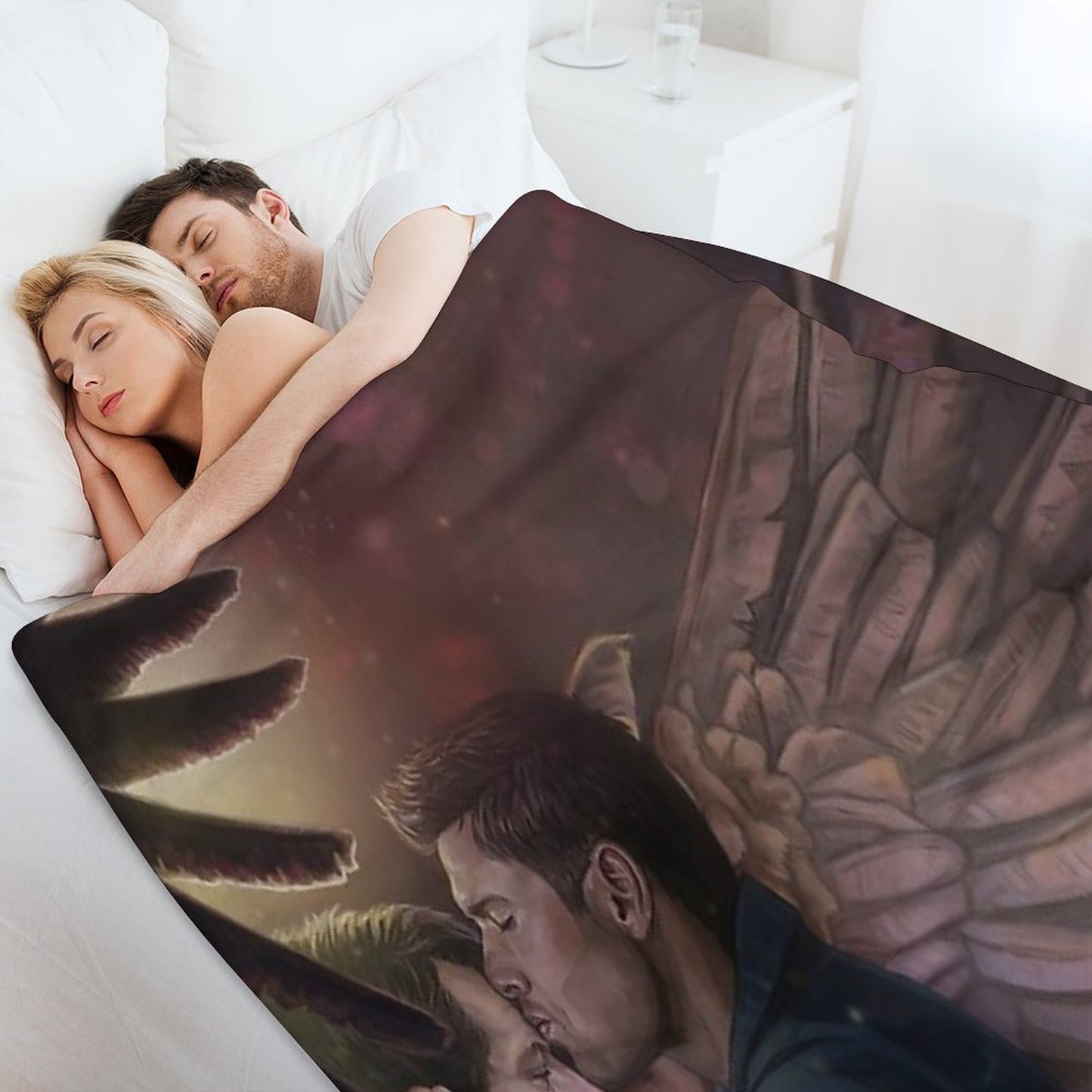 A Moment Throw Blanket