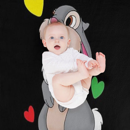 Thumper from Bambi Throw Blanket