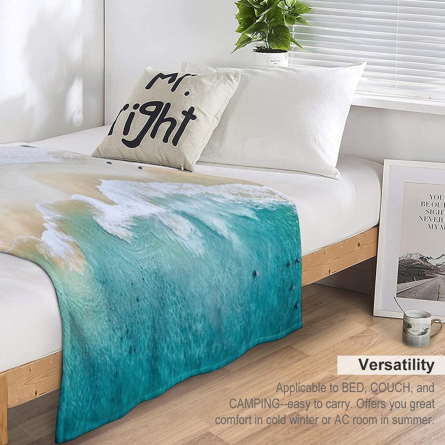 Summer Vibes Throw Blanket