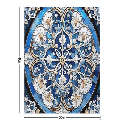 Portuguese Azulejos, Portugal, Lisbon, Beautiful Throw Blanket