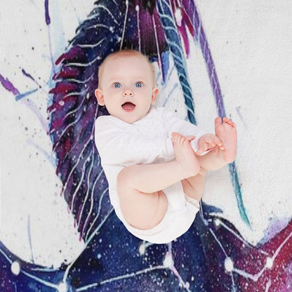 Galaxy Dragon Throw Blanket