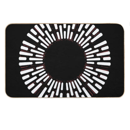Death Star Lighting Bath Mat