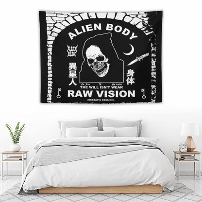 Raw Vision Tapestry