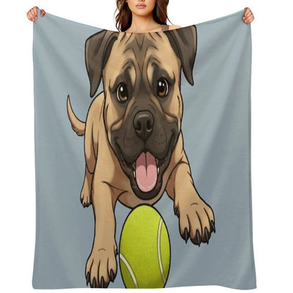 Mastiff Throw Blanket