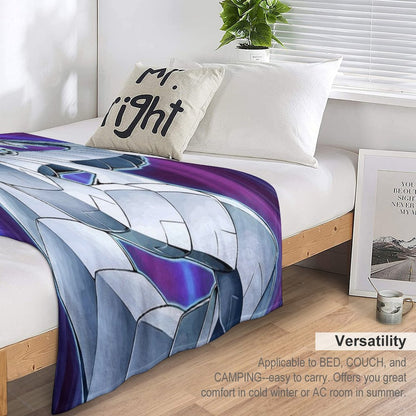 Cyber Dragon Throw Blanket