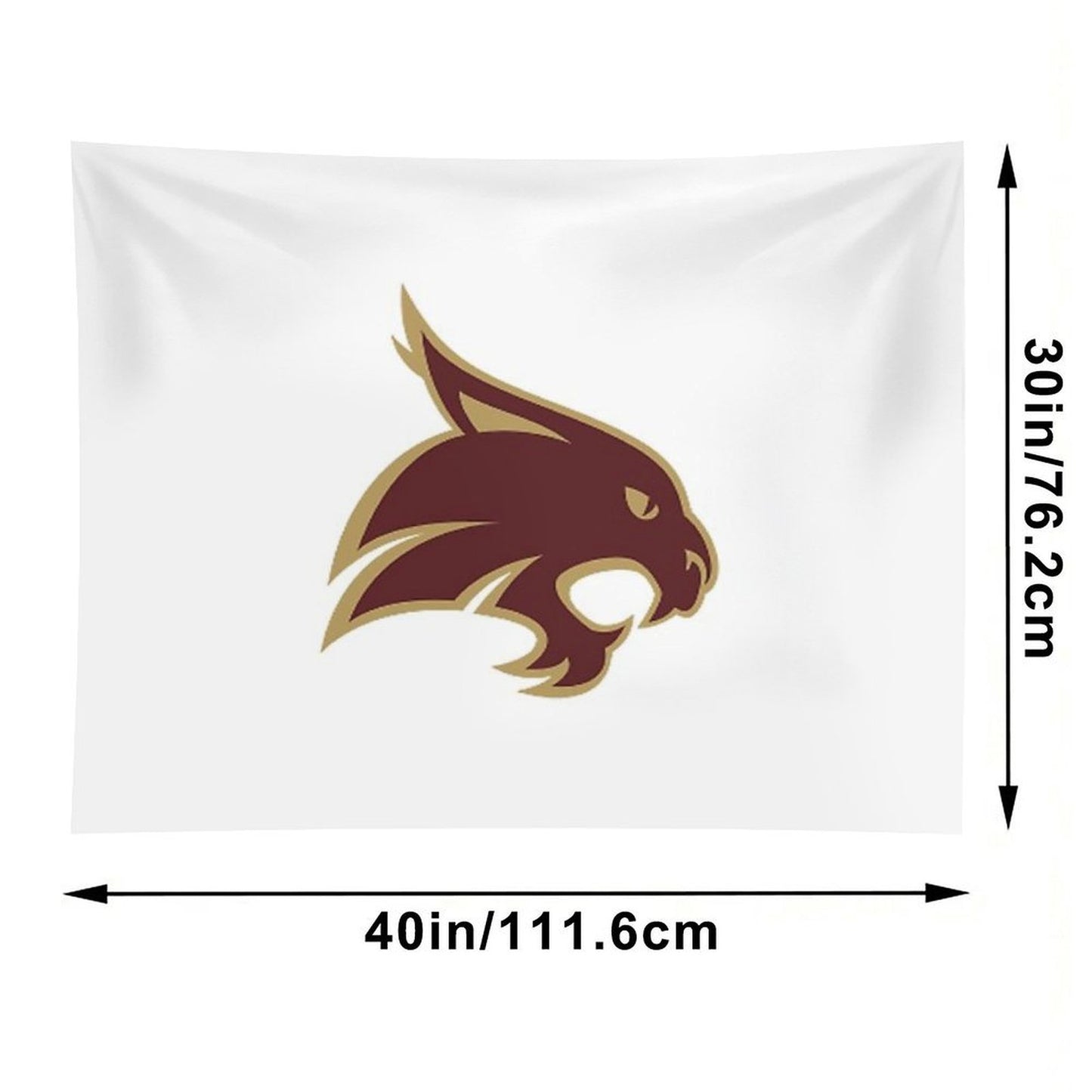 Texas State Bobcat Tapestry