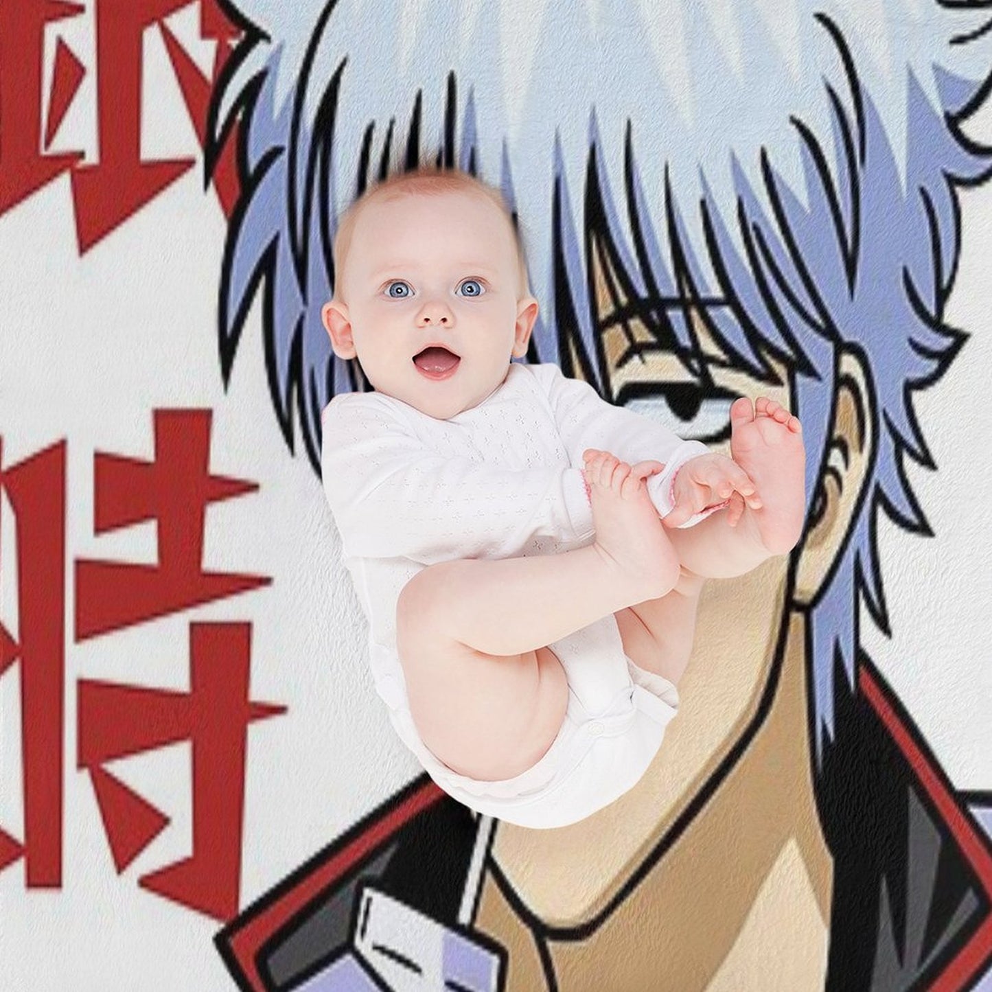 Gintoki Throw Blanket