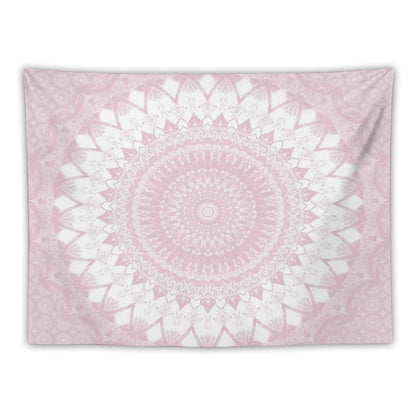 Boho Pink Mandala Tapestry