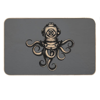 Steampunk Octopus Bath Mat