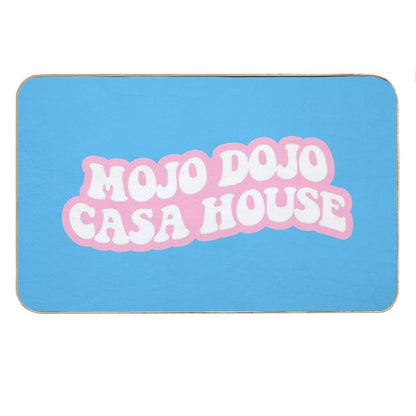 Blue Pink Mojo Dojo Casa House Bath Mat