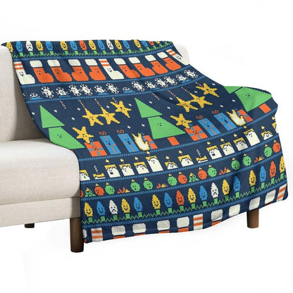 Merry Christmess Throw Blanket