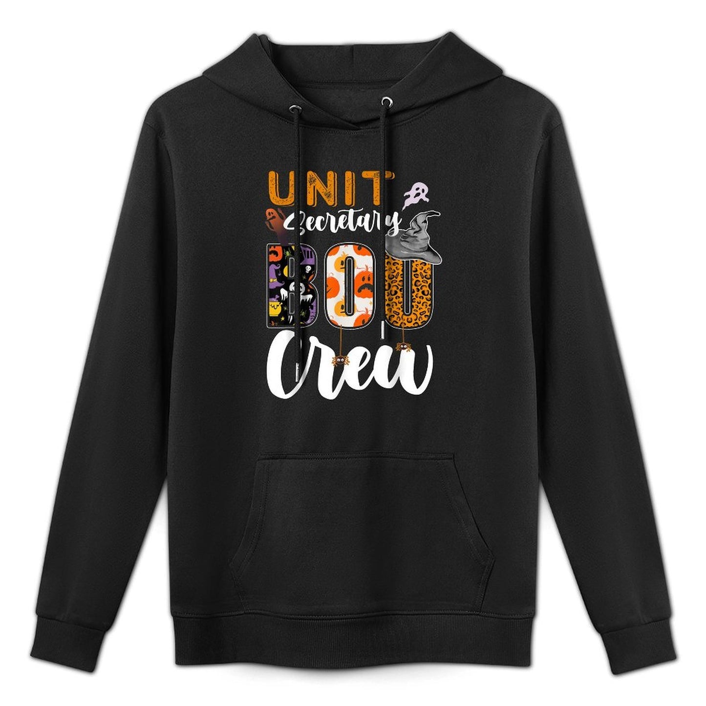 Unit Secretary Boo Crew Halloween Matching Hospital Easy Care Hoodie